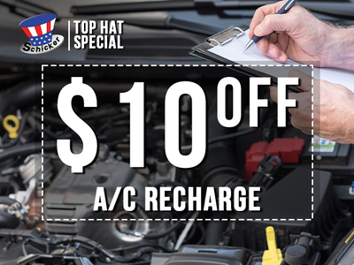 $10 Off Air Conditioning Recharge Service