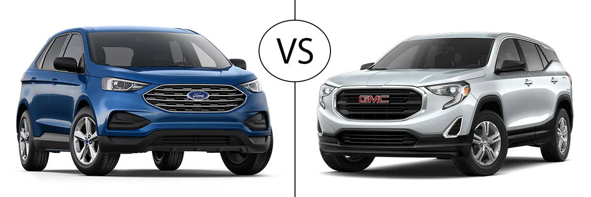 Ford Edge vs GMC Terrain