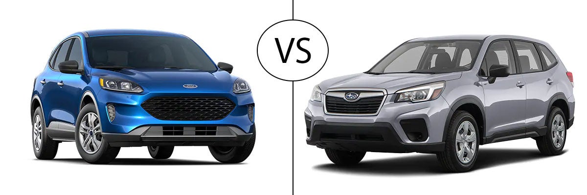 Ford Escape vs Subaru Forester