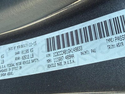 2016 Chrysler 200 Limited