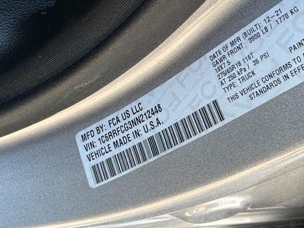 2022 RAM 1500 Tradesman