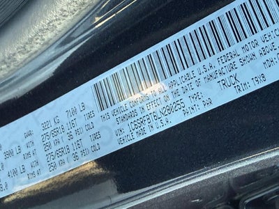 2020 RAM 1500 Big Horn