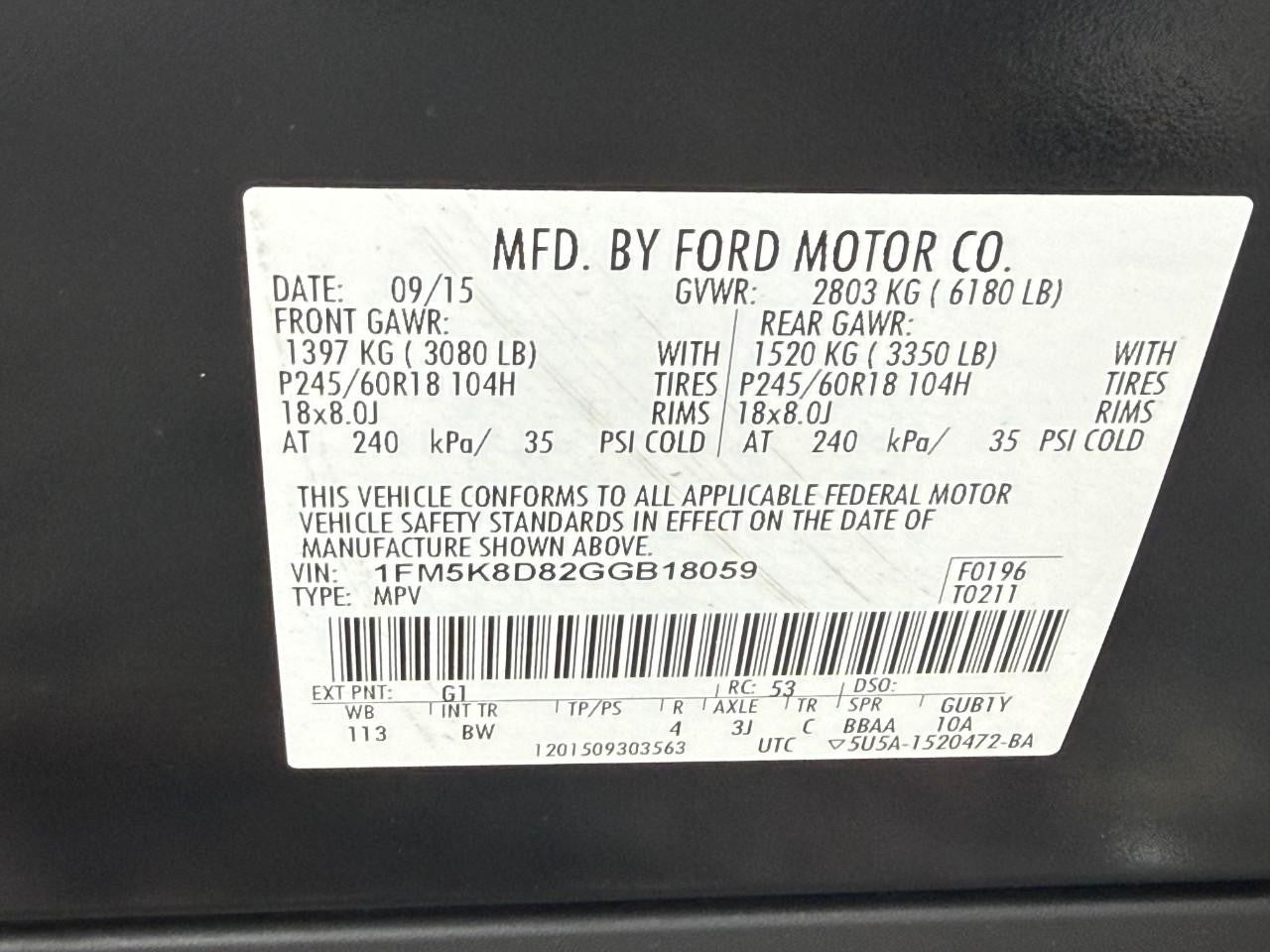 2016 Ford Explorer XLT