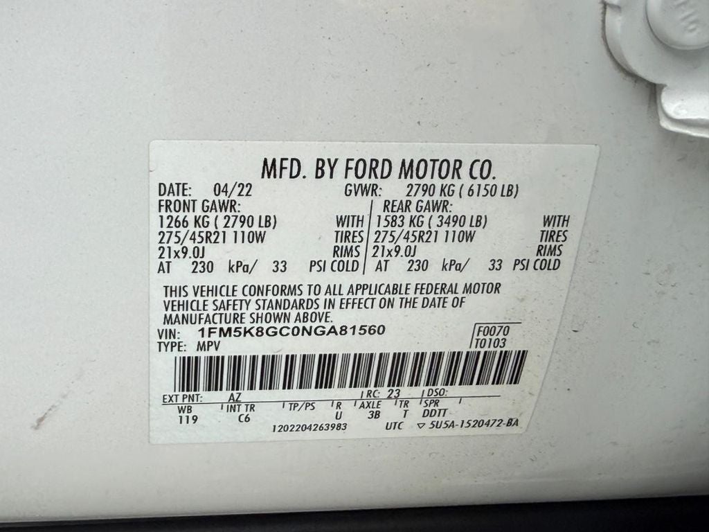 2022 Ford Explorer ST