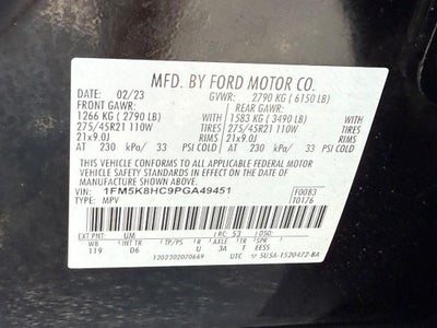 2023 Ford Explorer Platinum