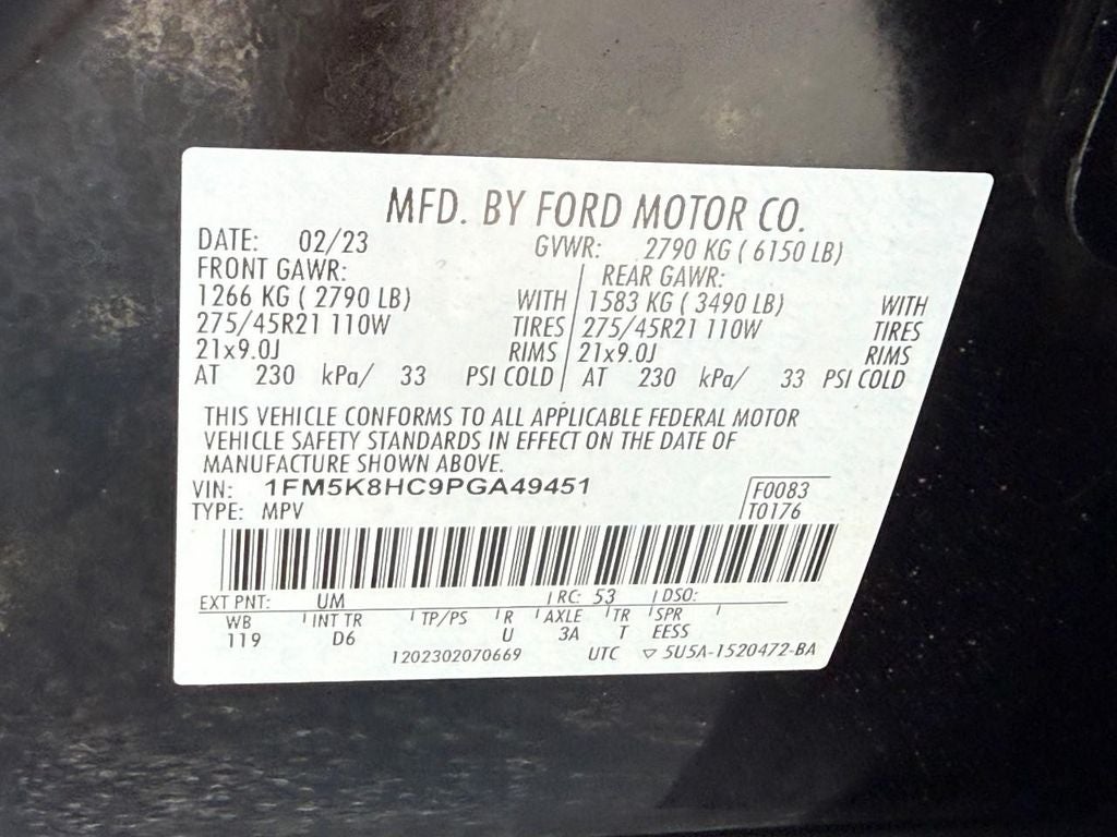 2023 Ford Explorer Platinum