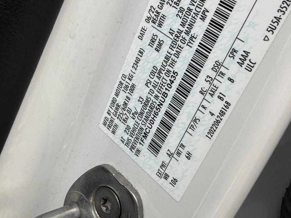 2022 Ford Escape SEL