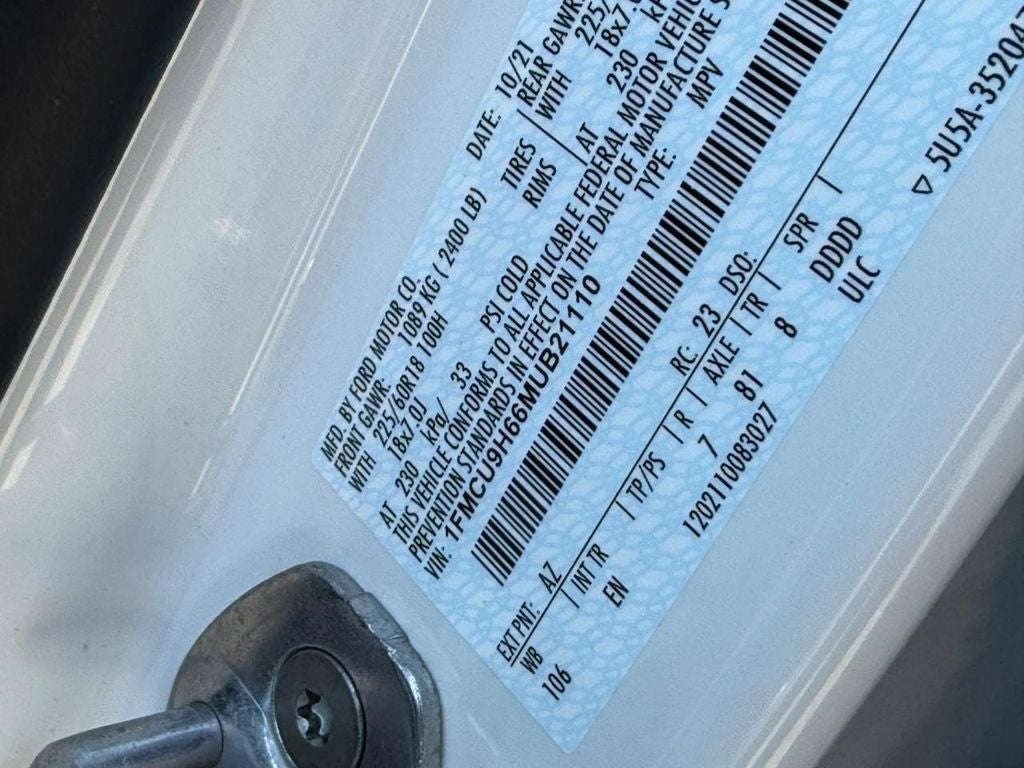 2021 Ford Escape SEL