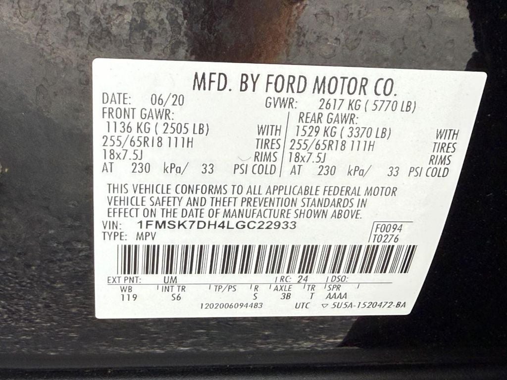 2020 Ford Explorer XLT