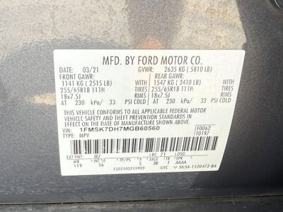 2021 Ford Explorer XLT