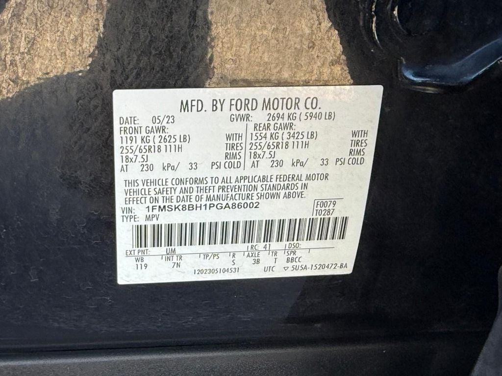 2023 Ford Explorer Base