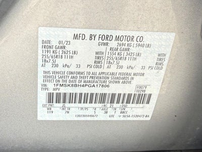 2023 Ford Explorer Base