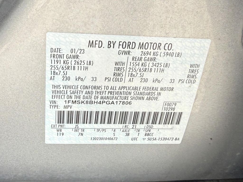 2023 Ford Explorer Base