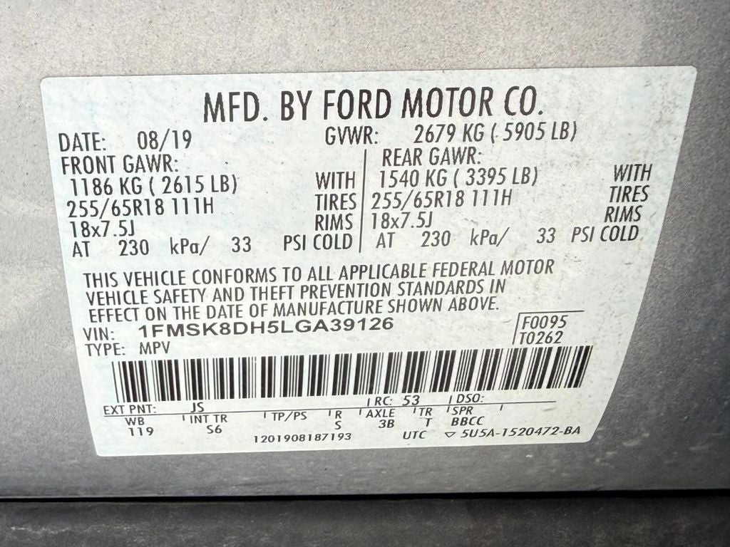 2020 Ford Explorer XLT