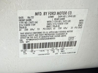2022 Ford Explorer XLT