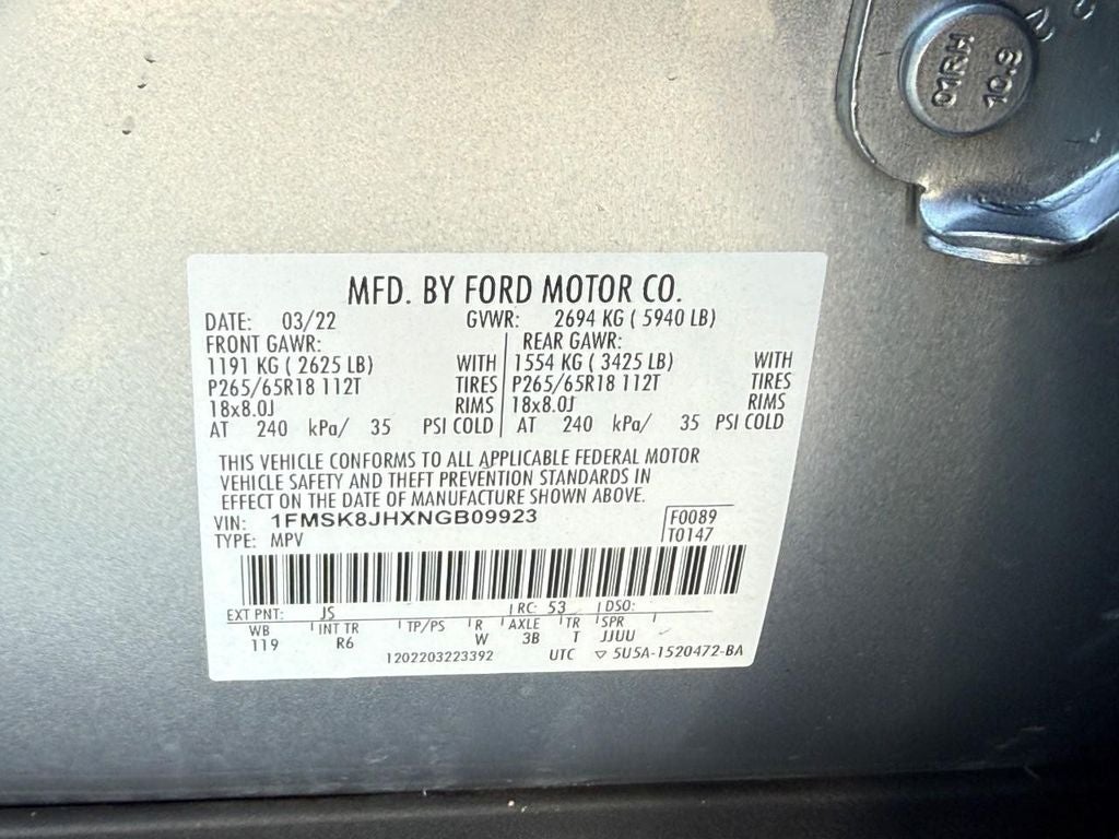 2022 Ford Explorer Timberline