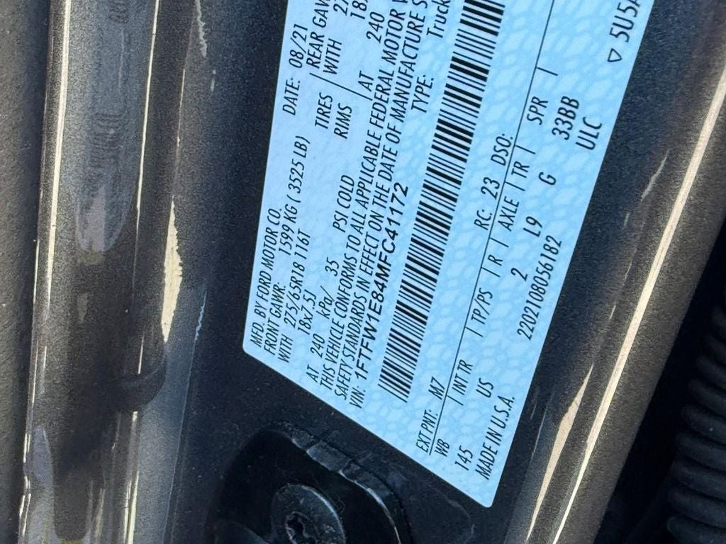 2021 Ford F-150 XLT
