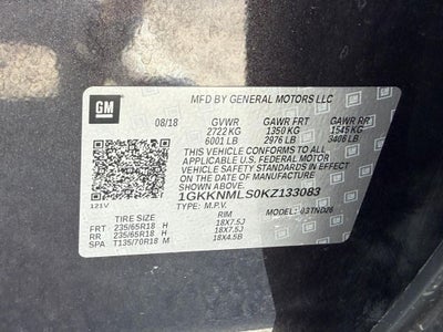2019 GMC Acadia SLT