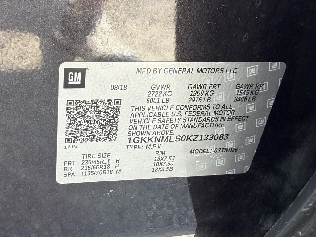 2019 GMC Acadia SLT
