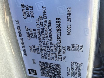 2024 GMC Canyon 4WD AT4X
