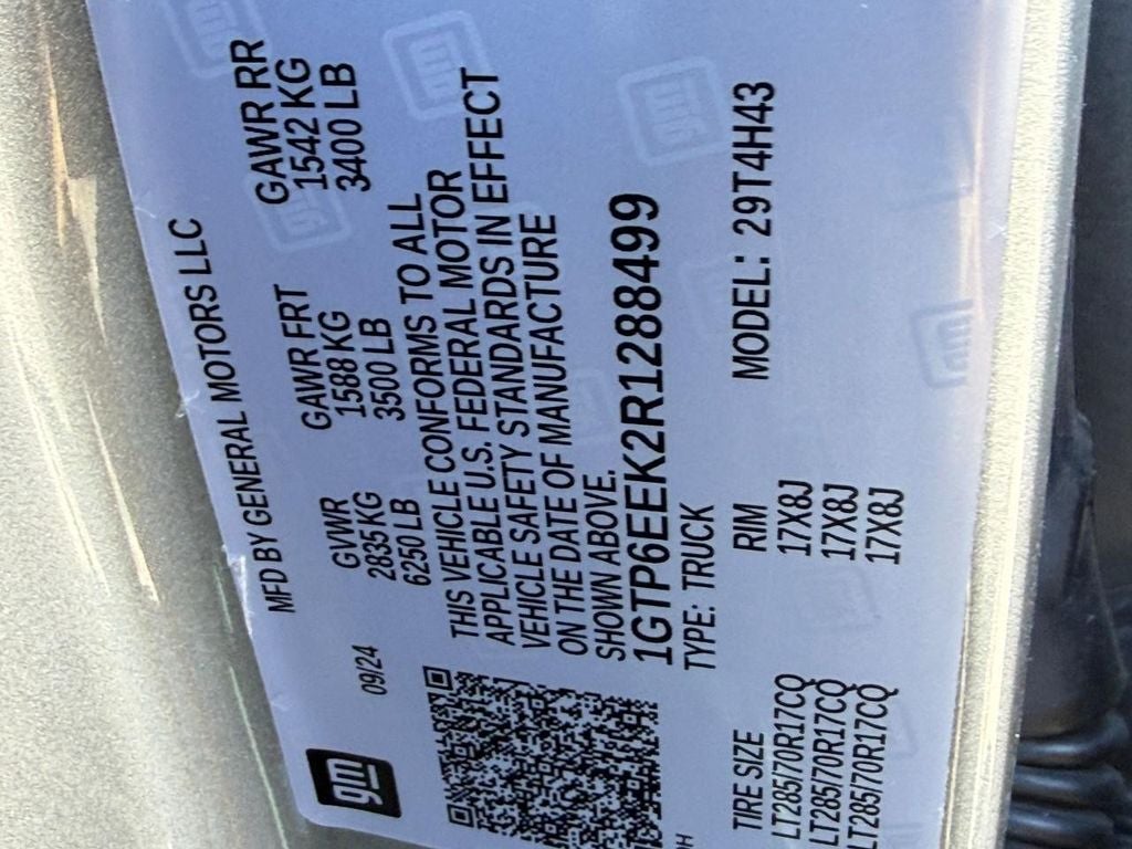 2024 GMC Canyon 4WD AT4X