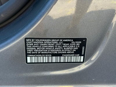 2020 Volkswagen Passat 2.0T S