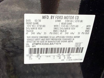 2020 Ford Edge SE