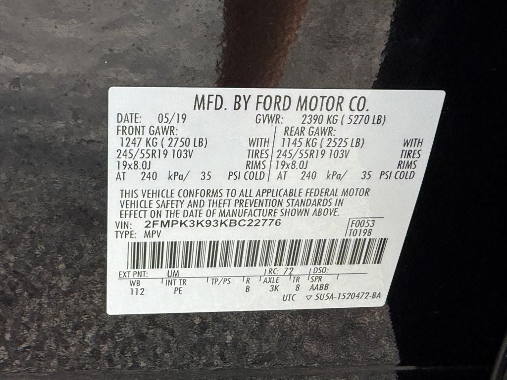 2019 Ford Edge Titanium