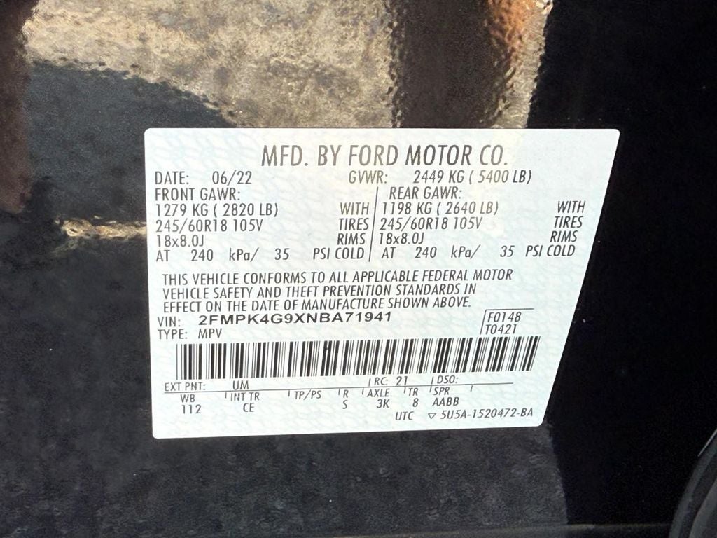 2022 Ford Edge SE