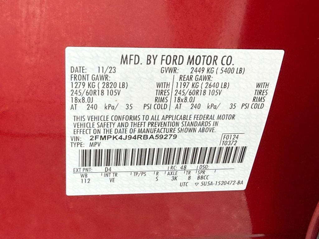 2024 Ford Edge SEL
