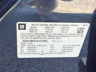2017 Chevrolet Equinox LS