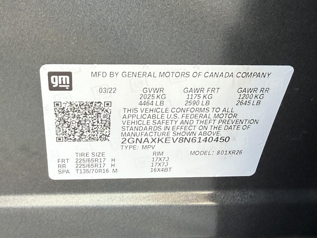 2022 Chevrolet Equinox LT
