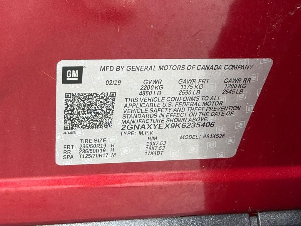 2019 Chevrolet Equinox Premier
