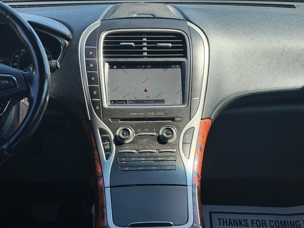 2018 Lincoln MKX Select