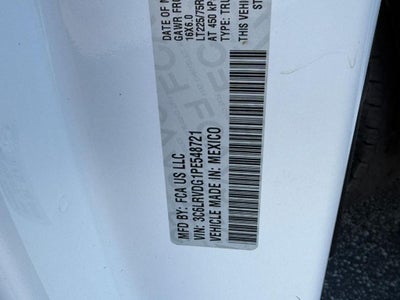 2023 RAM ProMaster 2500 High Roof