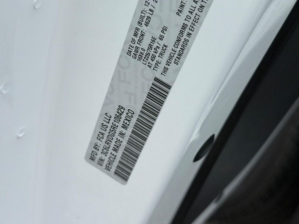 2024 RAM ProMaster 2500 Tradesman