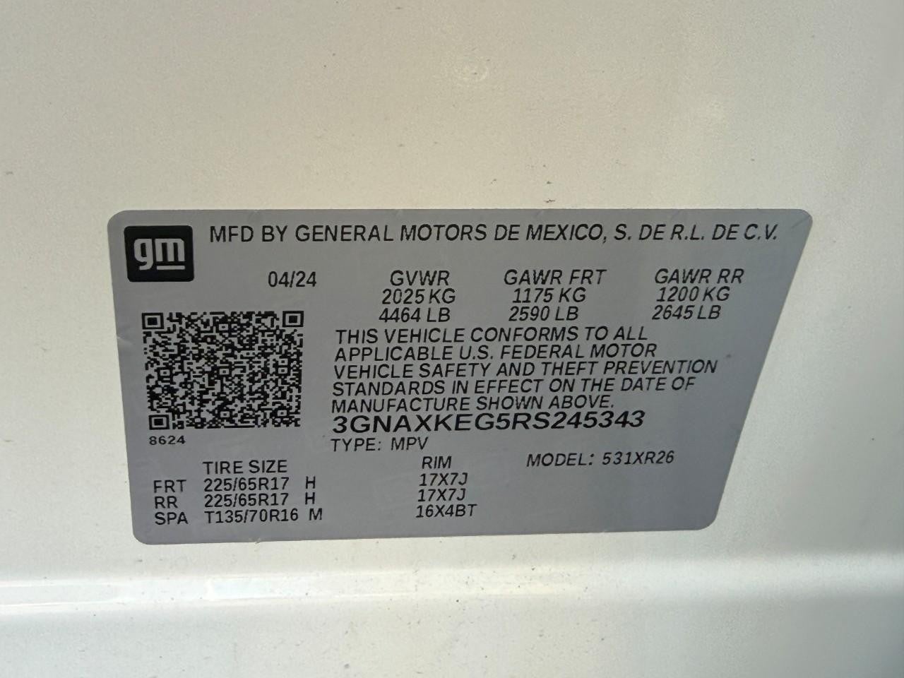 2024 Chevrolet Equinox LT