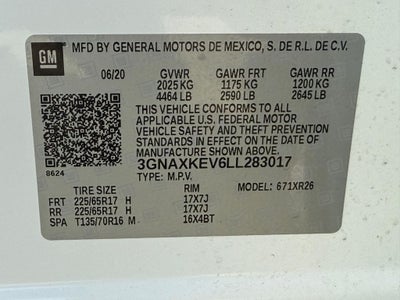 2020 Chevrolet Equinox LT