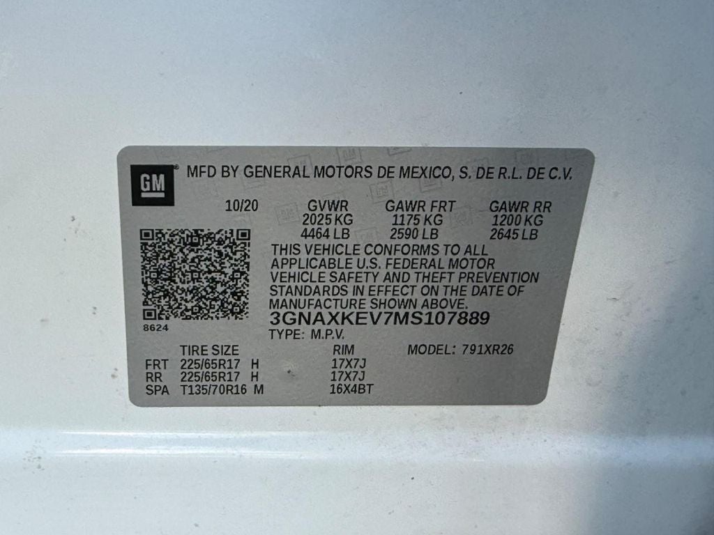 2021 Chevrolet Equinox LT