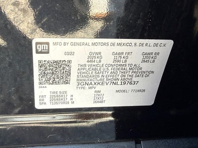 2022 Chevrolet Equinox LT