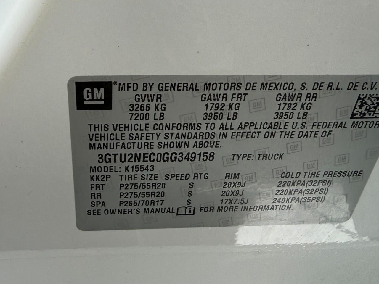 2016 GMC Sierra SLT