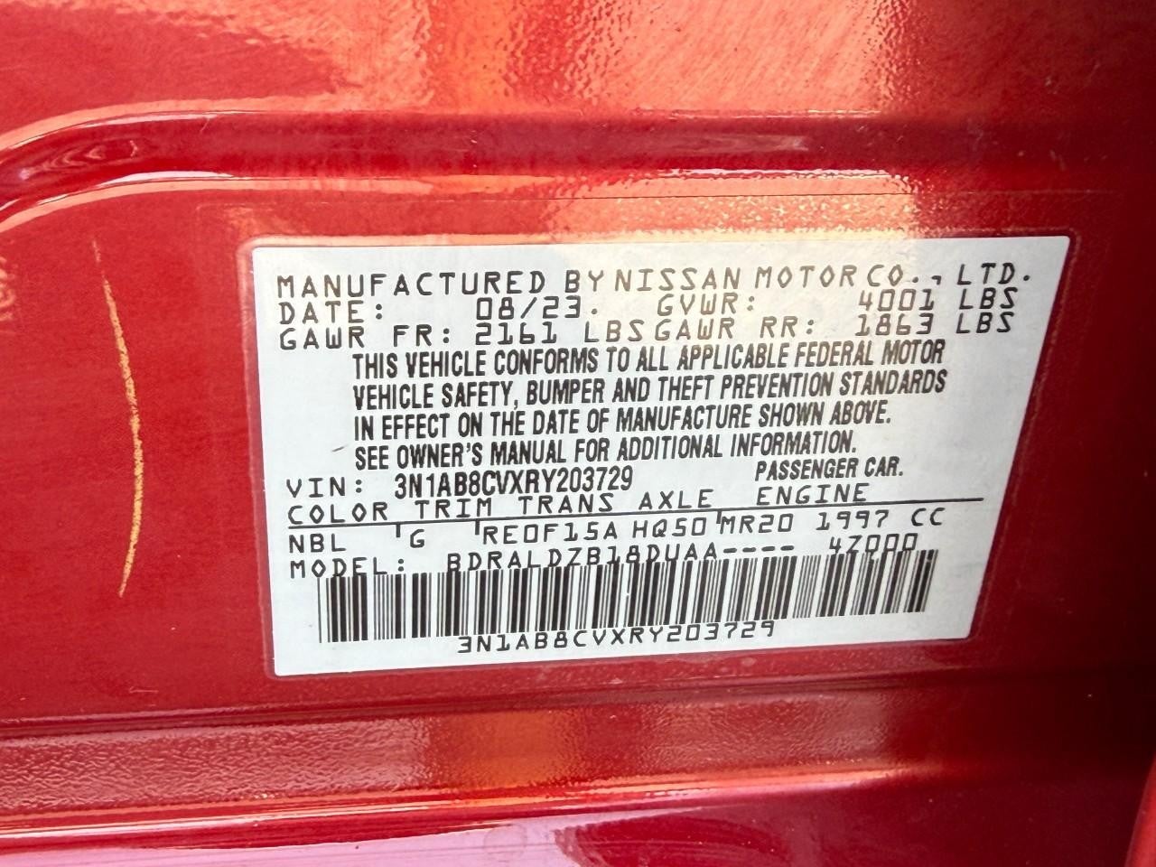 2024 Nissan Sentra SV