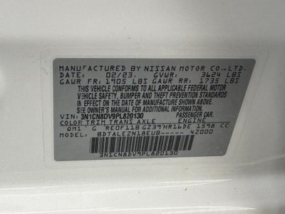 2023 Nissan Versa S