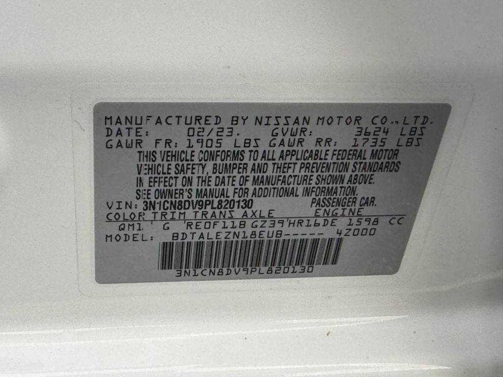 2023 Nissan Versa S