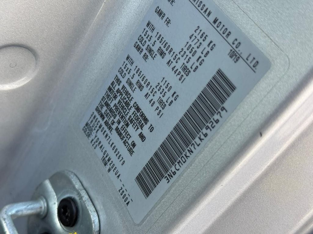 2020 Nissan NV200 SV