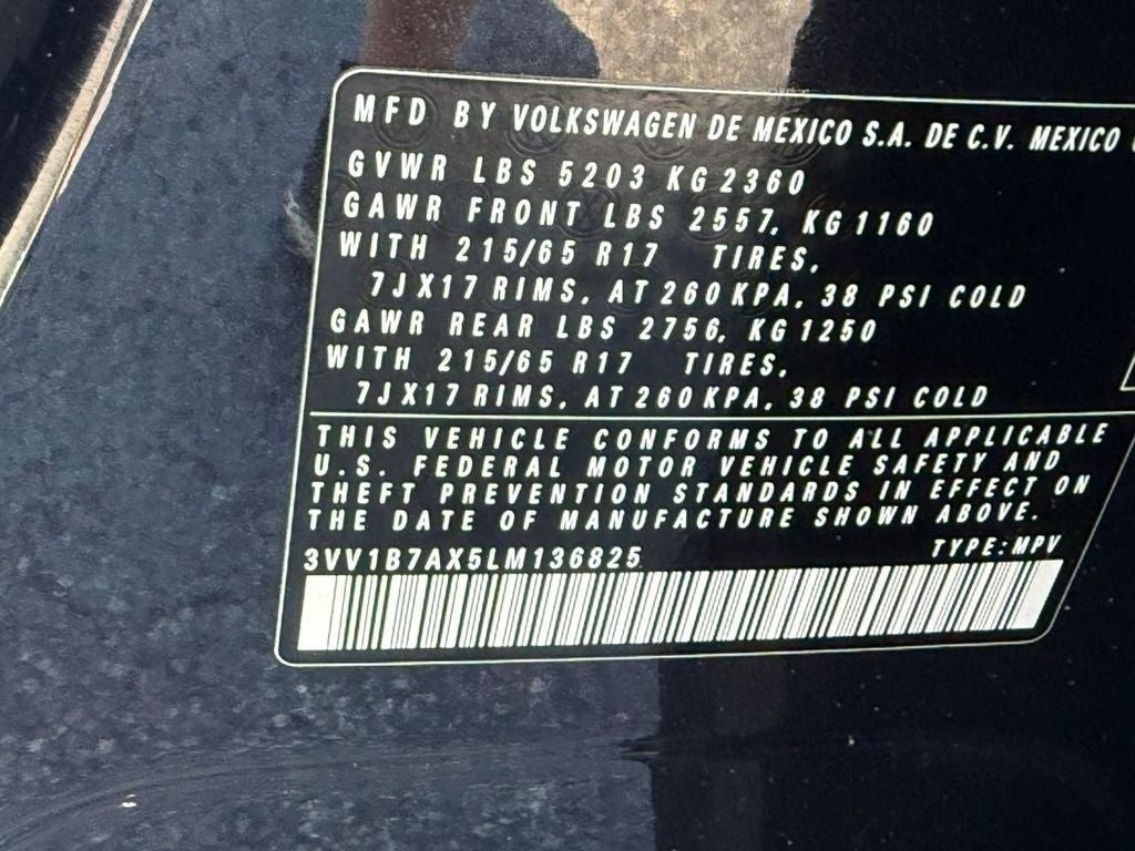 2020 Volkswagen Tiguan S