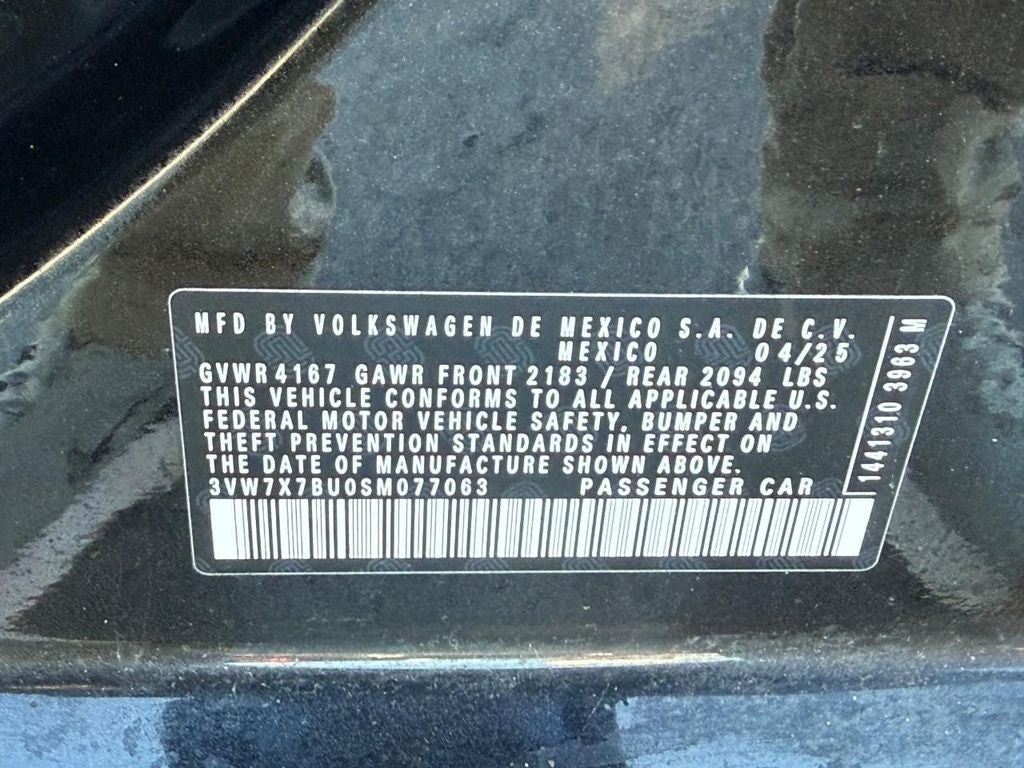 2025 Volkswagen Jetta SE