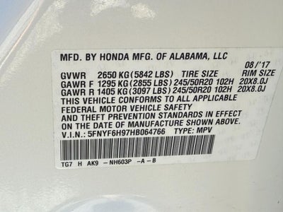 2017 Honda Pilot Touring