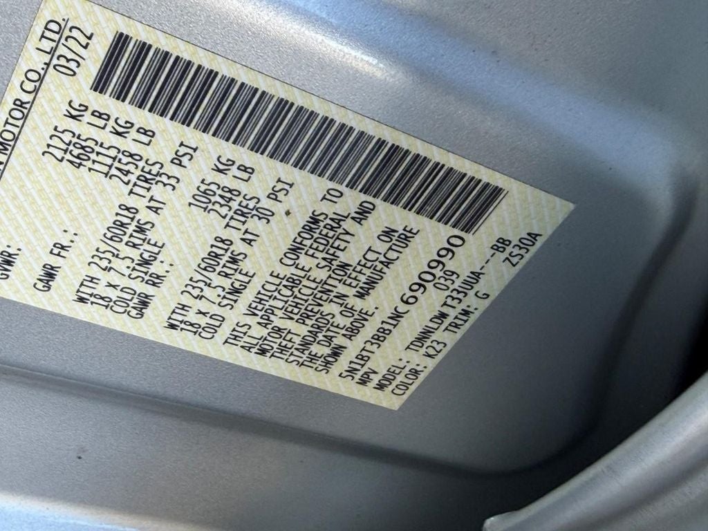 2022 Nissan Rogue SV