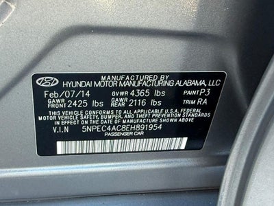2014 Hyundai Sonata Limited